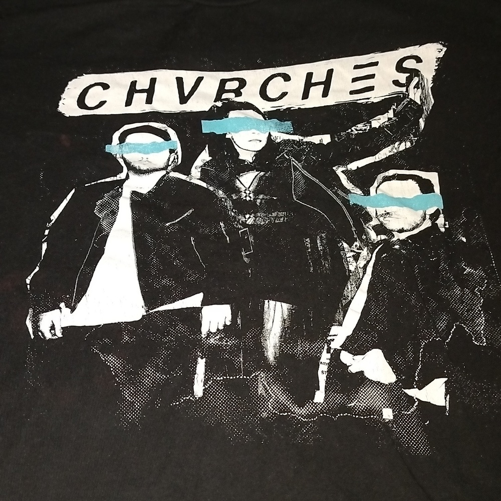 EUC Vintage M Chvrches Concert Tour Shirt